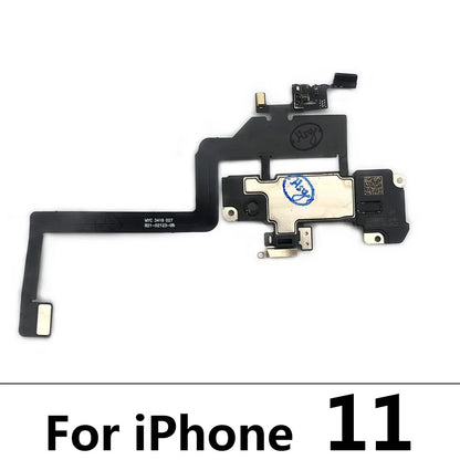 Proximity Light Sensor Flex For Iphone X XR XS Max 11 12 Pro Max MIni Ear Speaker Earpiece Earphone Flex Cable