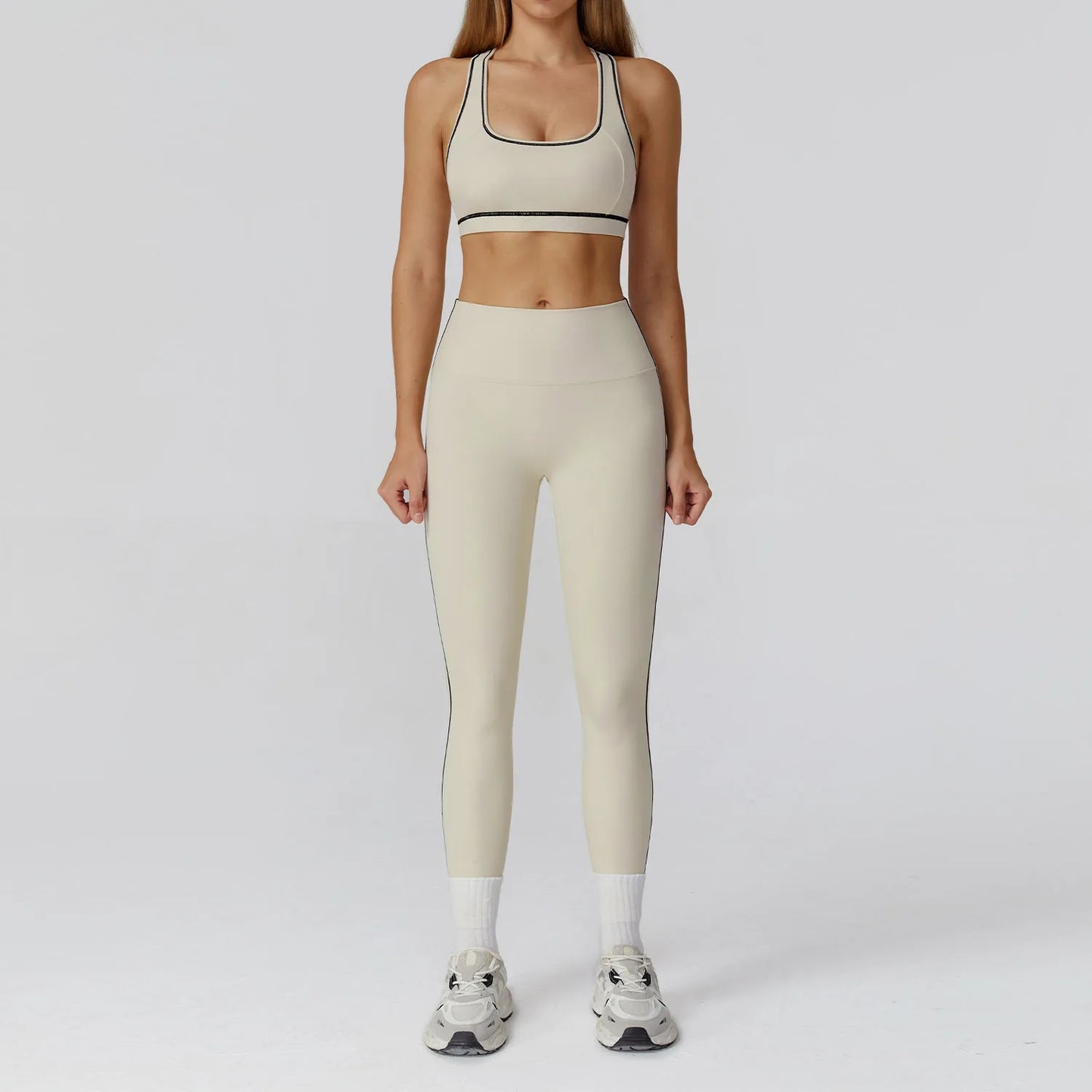 Yoga Set 2/3PCS Sports Outfits Women Clothes Fitness Tracksuit Gym Legging Workout Long Sleeved Female Bra Yoga Suit Sportswear