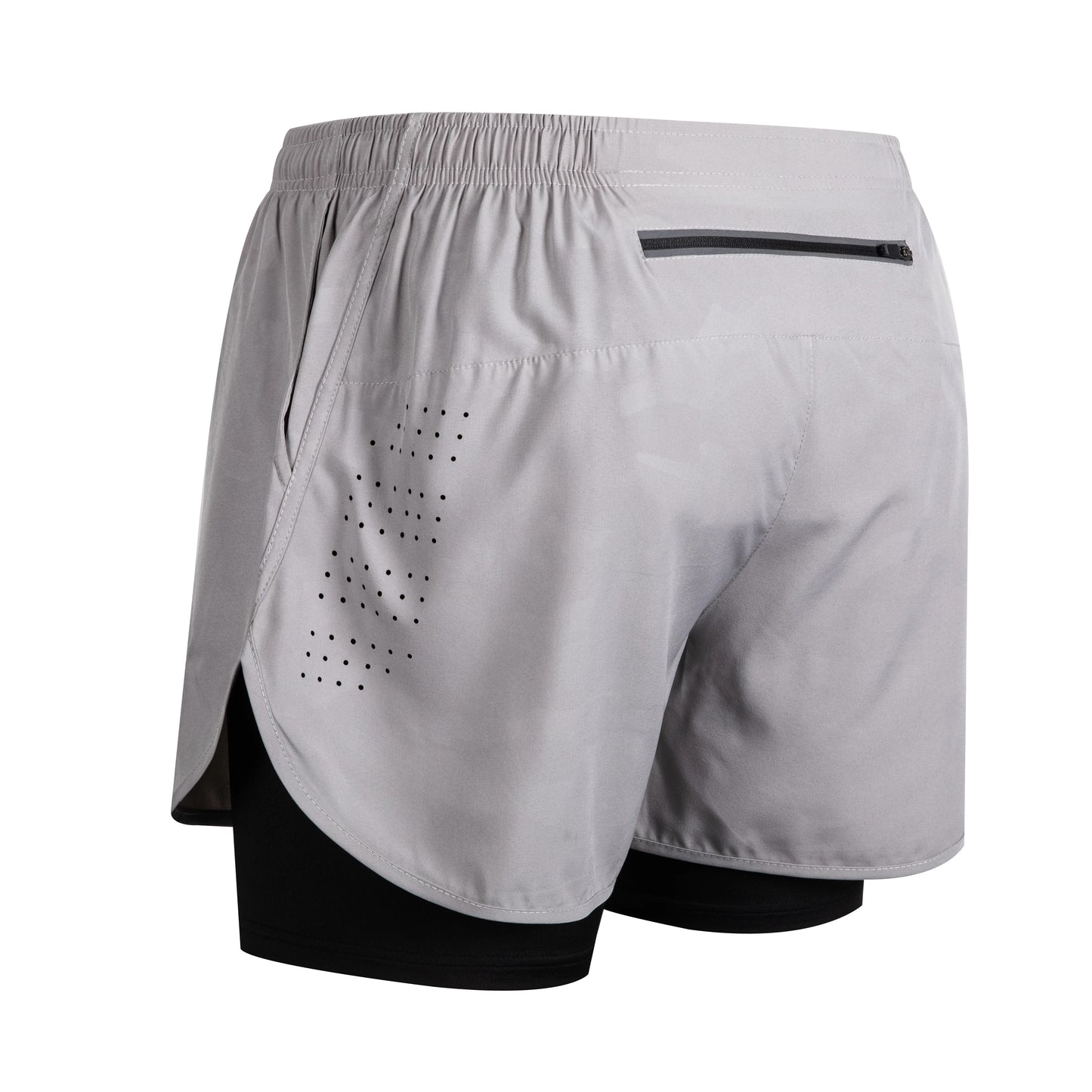 Gym Shorts Men Running Shorts with Liner Pockets Towel Loop Quick Dry Lightweight Workout Men's Breathable Athletic Sport Shorts