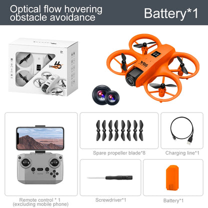 V66 Mini Drone 4K Profession HD Wide Angle Camera WiFi FPV RC Dron Height Keep Helicopter Foldable Quadcopter Kids Toys Gift 4DR