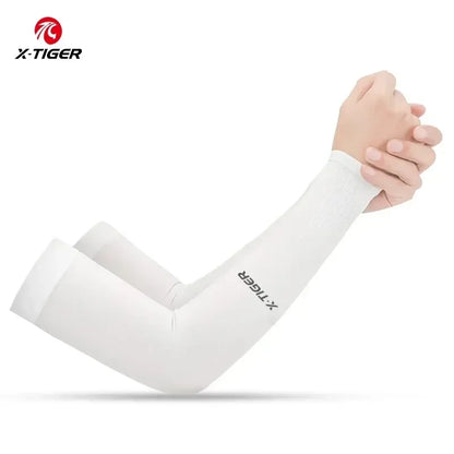 X-TIGER Ice Silk Arm Sleeves Sports Cycling Outdoor Travel Fitness Arm Sleeves Gloves Sleeves Arm Sleeves Cycling Accessories