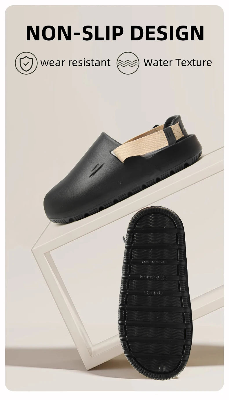 Men's thick-soled summer outdoor anti-slip soft-bottomed sandals