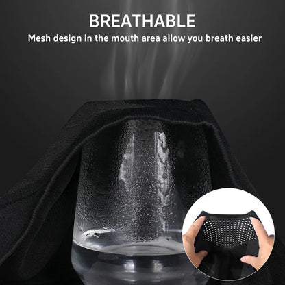 Breathable Motorcycle Balaclava Face Cover Winter Ski Windproof Mask High Stretchy Helmet Hood Cold Weather Cycling Bike Scarf
