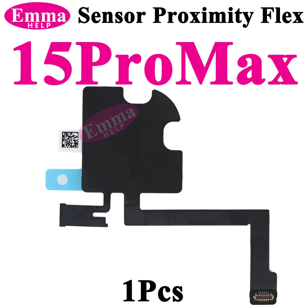 Original Earpiece Sensor Proximity Flex Cable Light for iPhone 13 Pro Max 15 14 Plus Mini Mic Ear Speaker Microphone Repacement