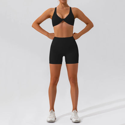 2PCS Yoga Suit Sports Set Women Quick-Drying Gym Set Women Tracksuit Running Workout Long Sleeve Sports Shirt Yoga Clothing