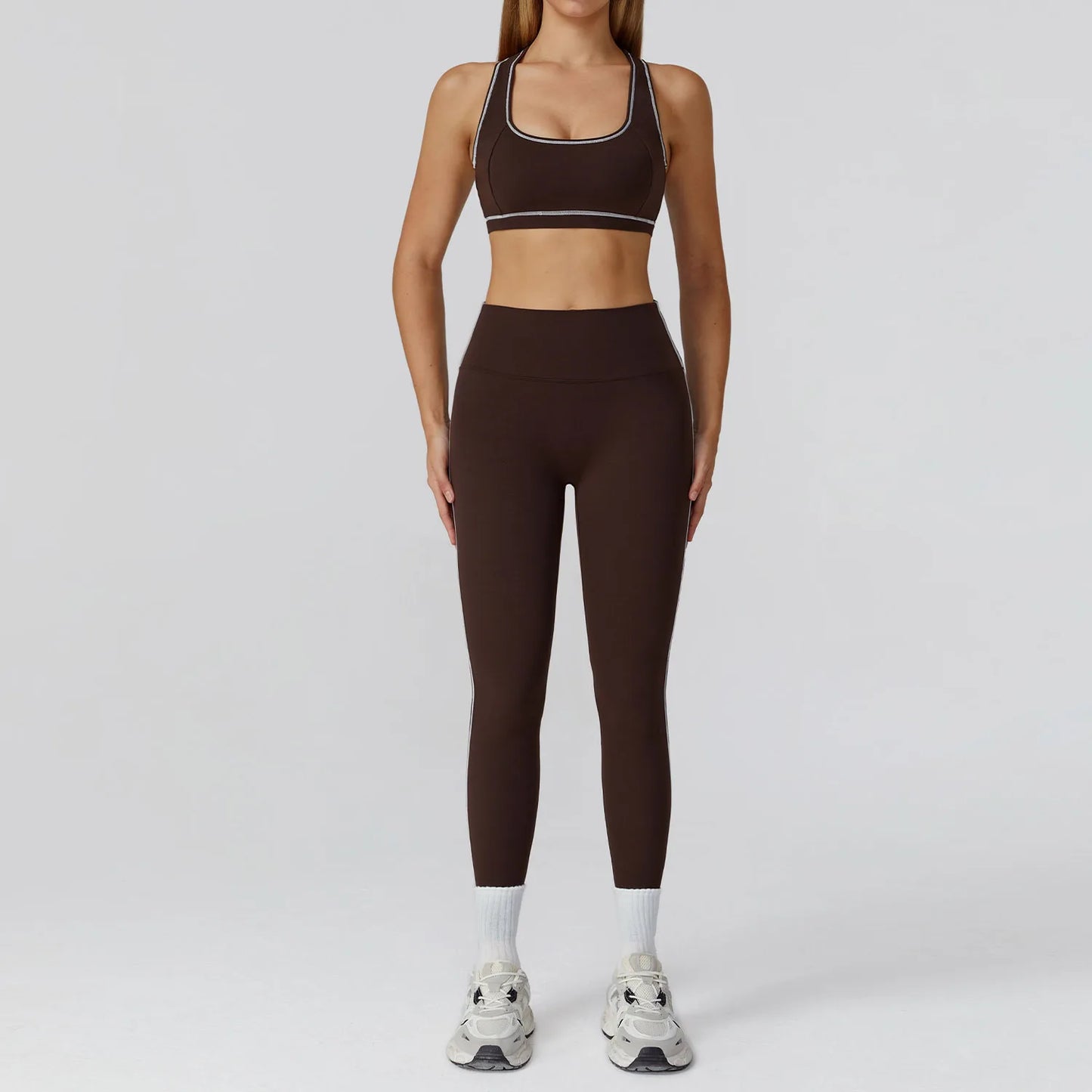 Yoga Set 2/3PCS Sports Outfits Women Clothes Fitness Tracksuit Gym Legging Workout Long Sleeved Female Bra Yoga Suit Sportswear
