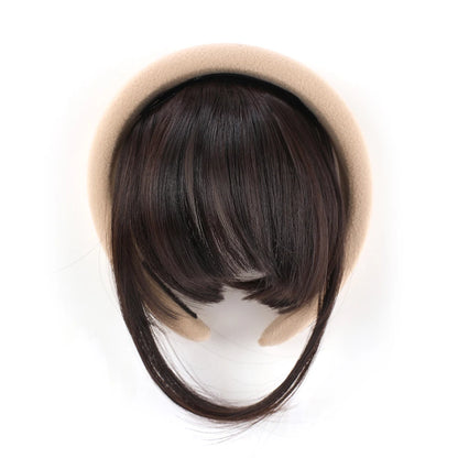 Front Hair Bangs Hair Synthetic Extensions With Magic Paste hair Bands Bangs Wigs Synthetic Wigs Headband for Halloween