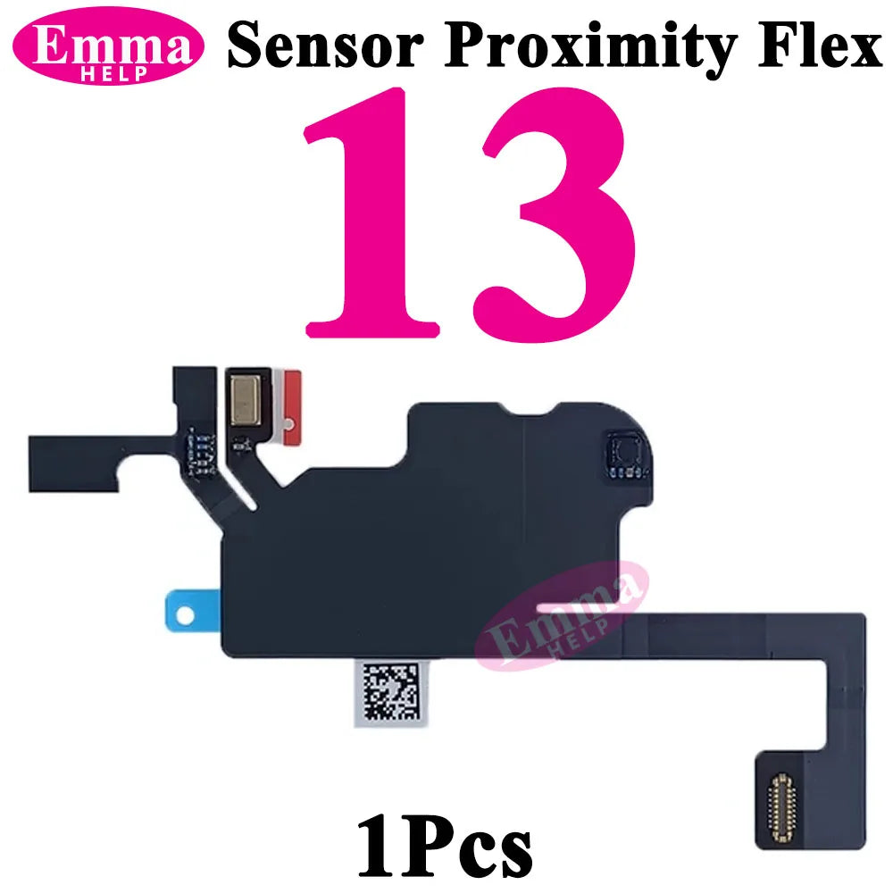 Original Earpiece Sensor Proximity Flex Cable Light for iPhone 13 Pro Max 15 14 Plus Mini Mic Ear Speaker Microphone Repacement