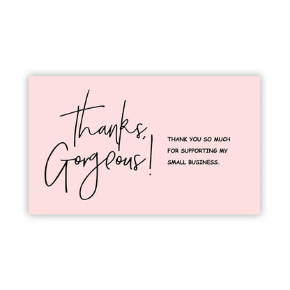 10-30pcs Natural Kraft Paper "beyond grateful" Cards Thank You Card For Small Shop Gift Decoration Card For Small Business Card