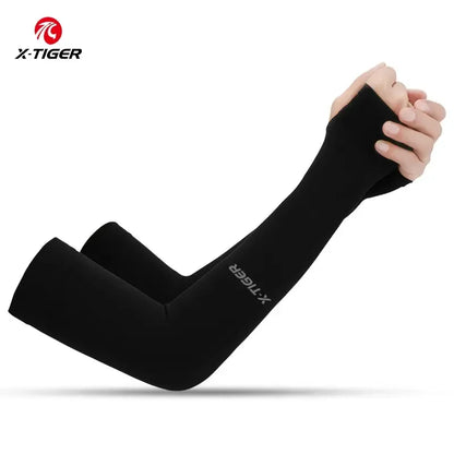 X-TIGER Ice Silk Arm Sleeves Sports Cycling Outdoor Travel Fitness Arm Sleeves Gloves Sleeves Arm Sleeves Cycling Accessories