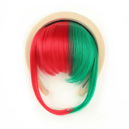 Front Hair Bangs Hair Synthetic Extensions With Magic Paste hair Bands Bangs Wigs Synthetic Wigs Headband for Halloween