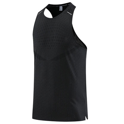 Men Gym Vest Breathable Mesh track and field Summer Cool Beach Travel Undershirt Basketball Training Fashion Running Tanks Top
