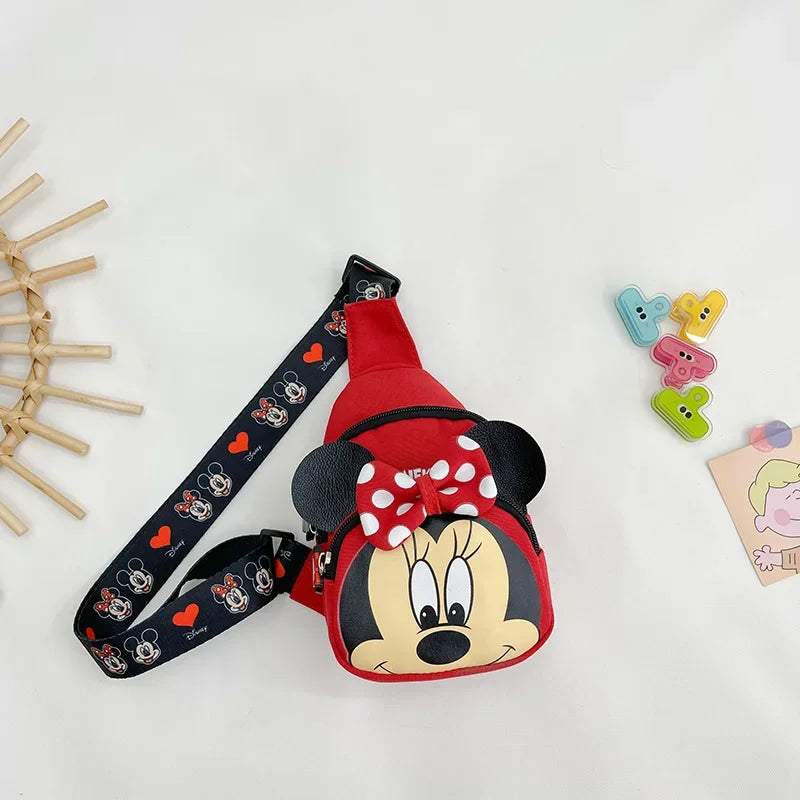 Mickey Minnie Mouse Cartoon Children's Backpack Child Girl Schoolbag Boys And Girls Backpacks Kids Bags For Boy Back Bag