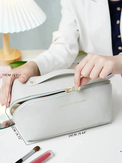 Makeup Organizer Female Toiletry Kit Bag Make Up Case Storage Pouch Luxury Lady Box, Cosmetic Bag, Organizer Bag For Travel Zipp