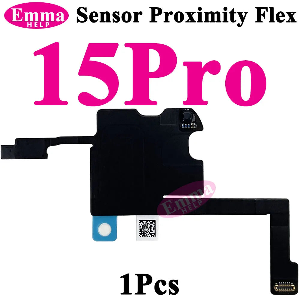 Original Earpiece Sensor Proximity Flex Cable Light for iPhone 13 Pro Max 15 14 Plus Mini Mic Ear Speaker Microphone Repacement