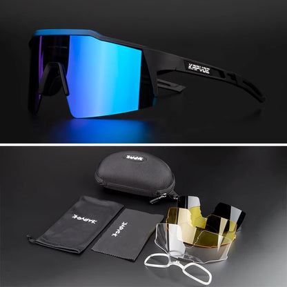 Polarized Cycling Sunglasses Outdoor Bicycle Glasses Men MTB Cycling Glasses Women Road Bike Glasses UV400 Bicycle Sunglasses