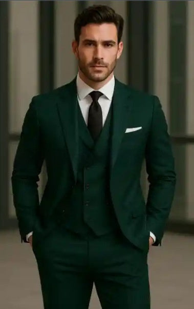 Bridegroom Groomsman Host Banquet Suit Three-piece Suit