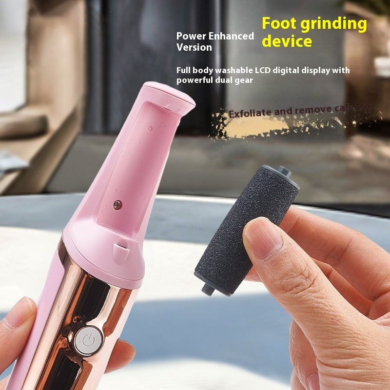 Electric Foot Grinder Automatic Foot Rubbing Calluses Removing Foot Pedicure Tool