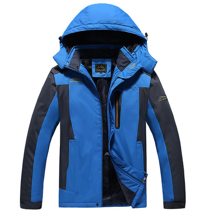 Casual Hooded Warm Cotton Coat Men