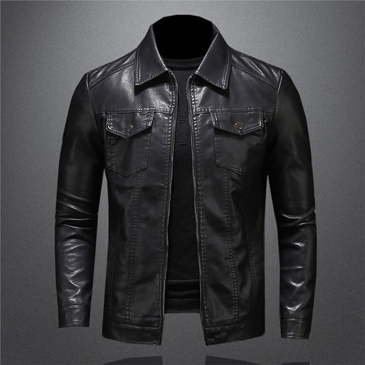 Men's fine leather jacket