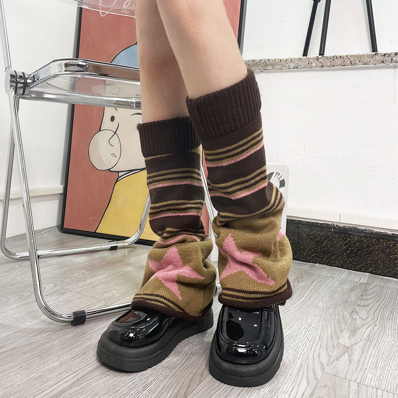 Female Striped XINGX Maillard Foot Sock