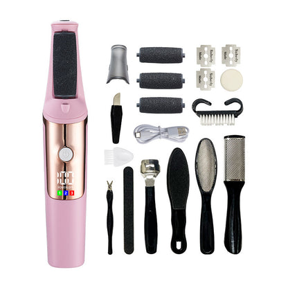 Electric Foot Grinder Automatic Foot Rubbing Calluses Removing Foot Pedicure Tool