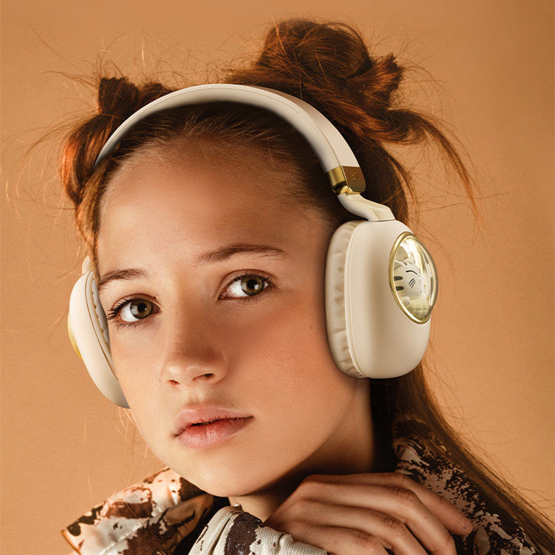 Wireless New Shiny Cute Cartoon Pet Headset