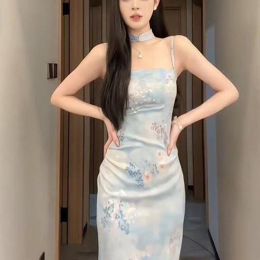 Women's Pure Jacquard Design Fashion Slim Dress