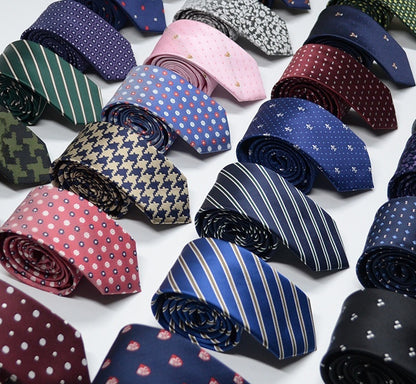 Fashion Exquisite Jacquard Tie Wedding Groom