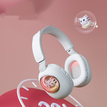 Wireless New Shiny Cute Cartoon Pet Headset