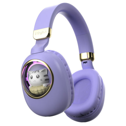 Wireless New Shiny Cute Cartoon Pet Headset