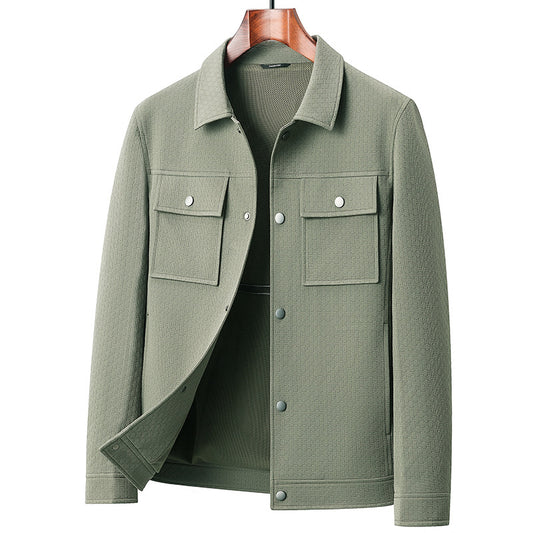 Men's Workwear Jacket Dark Cell Fashion Shirt
