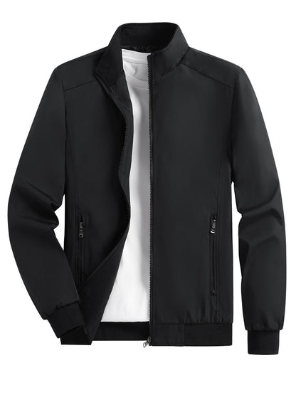 Executive Spring And Autumn Jacket Casual Men's Coat Plus Size