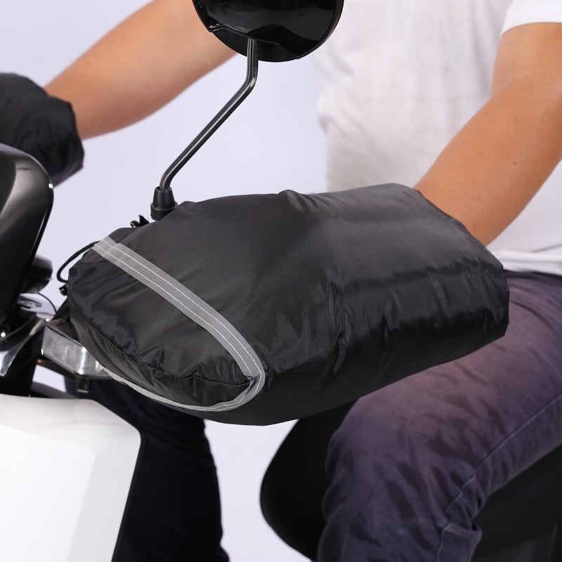 Winter Electric Motorcycle Handle Thickened Waterproof