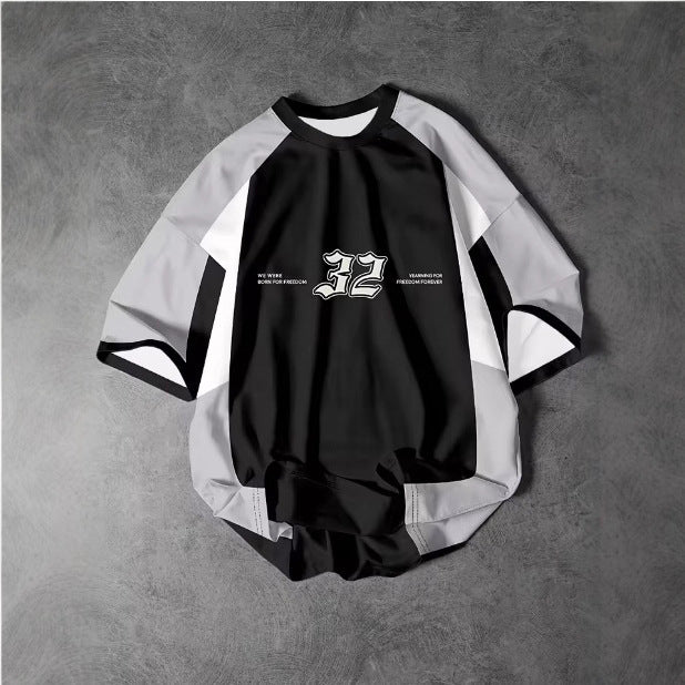 Men's Printed Short-sleeved T-shirt Summer Graphic