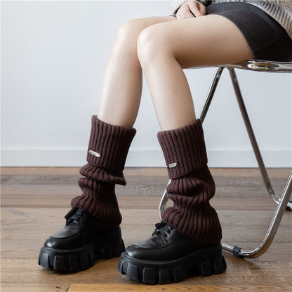 Women's Mid-calf Japanese Thickened Knitting Foot Sock