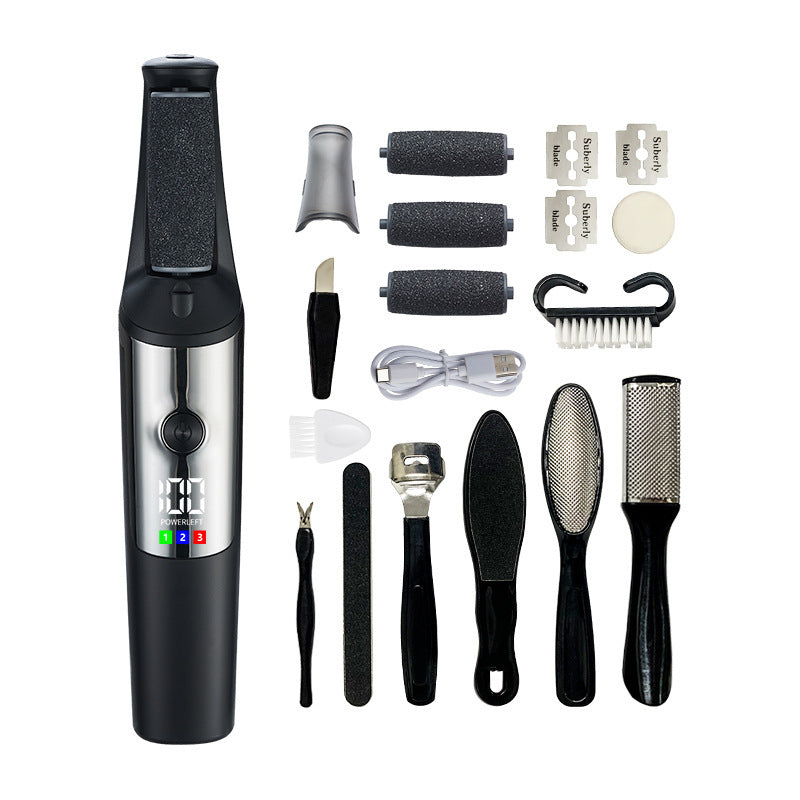 Electric Foot Grinder Automatic Foot Rubbing Calluses Removing Foot Pedicure Tool