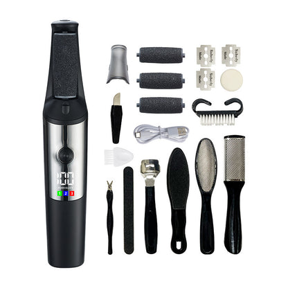 Electric Foot Grinder Automatic Foot Rubbing Calluses Removing Foot Pedicure Tool